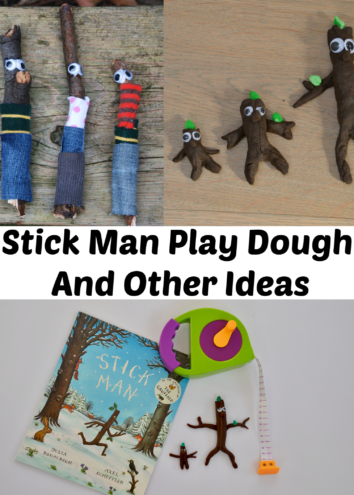 Stick Man play dough and other activities