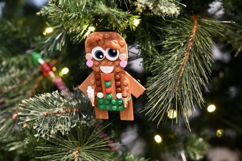 LEGO Gingerbread men decorations