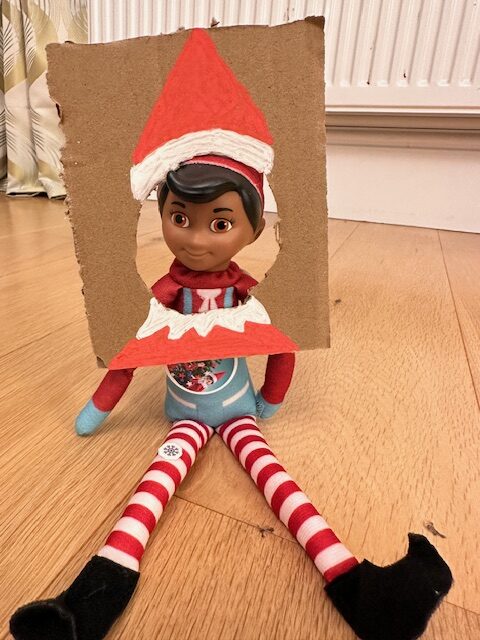 Elf on the Shelf idea